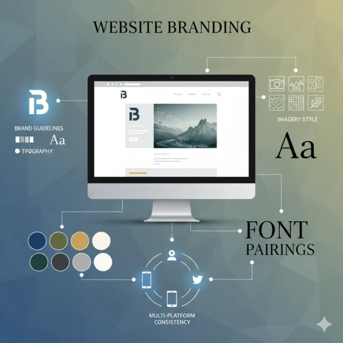 branding website