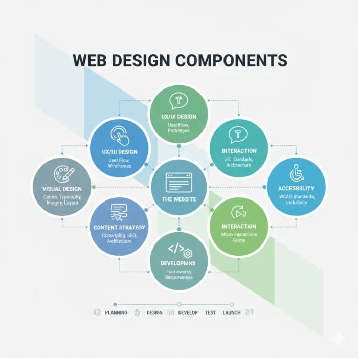 komponen web design