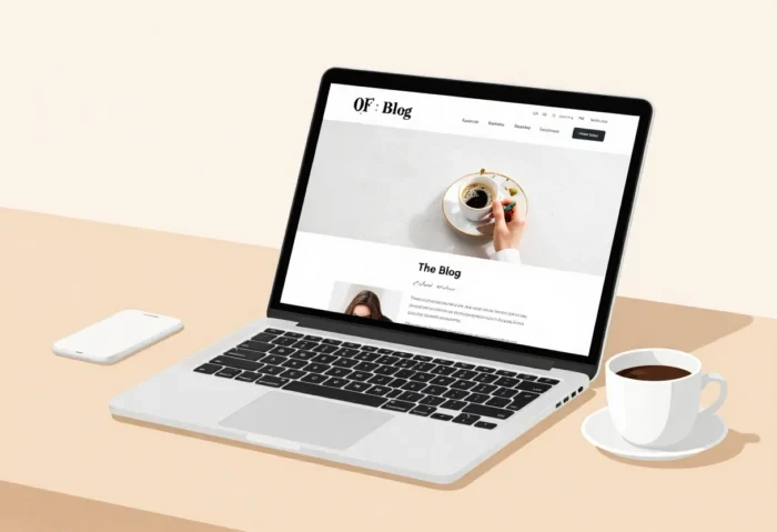 website blog profesional